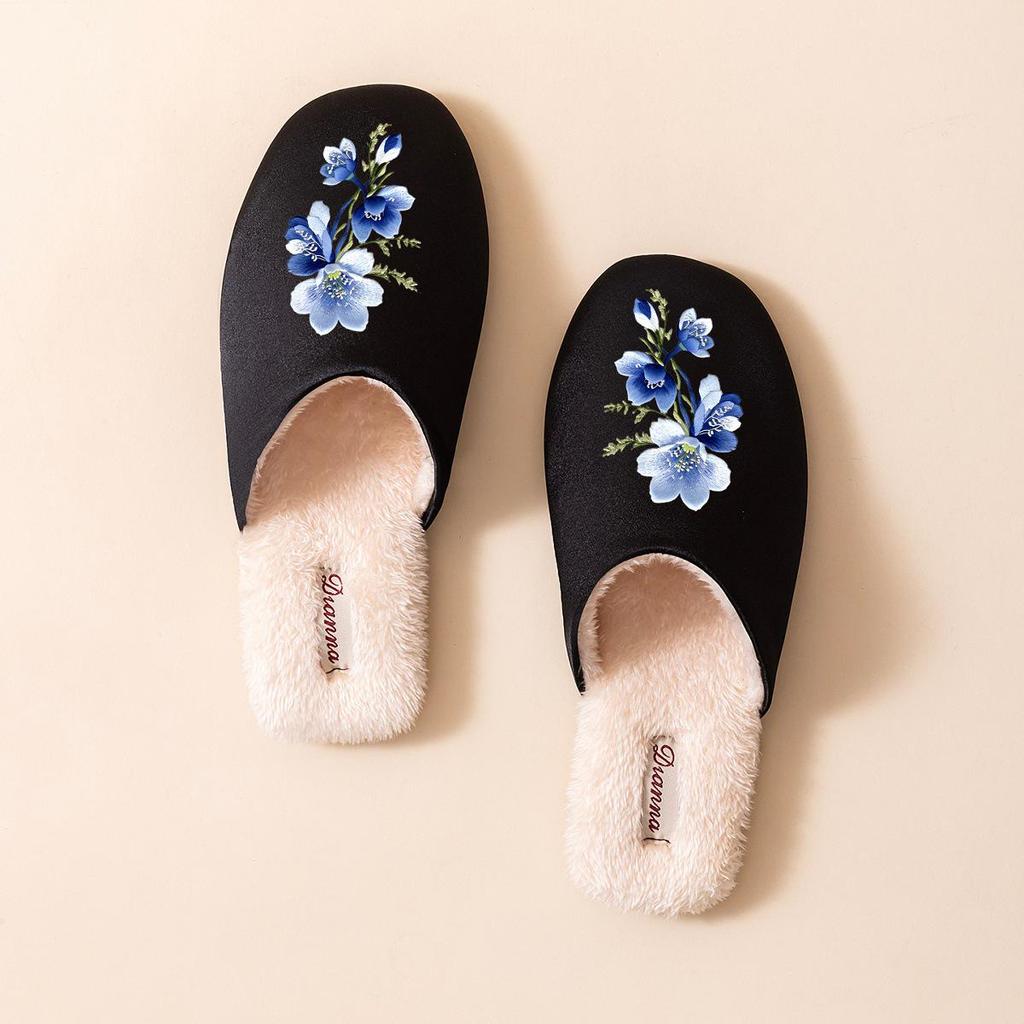 Modische weiche Baumwoll-Hausschuhe für Paare - Leises, hochwertiges Design für den Wintergebrauch im Innenbereich