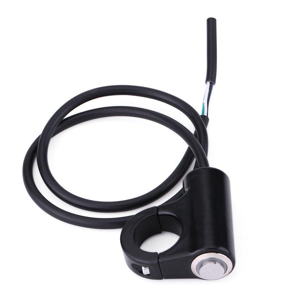 22mm Motorcycle Handlebar Control Motorcycle Handlebar Switch Fog Light Switch Waterproof Aluminum Alloy Clamp Type (B)