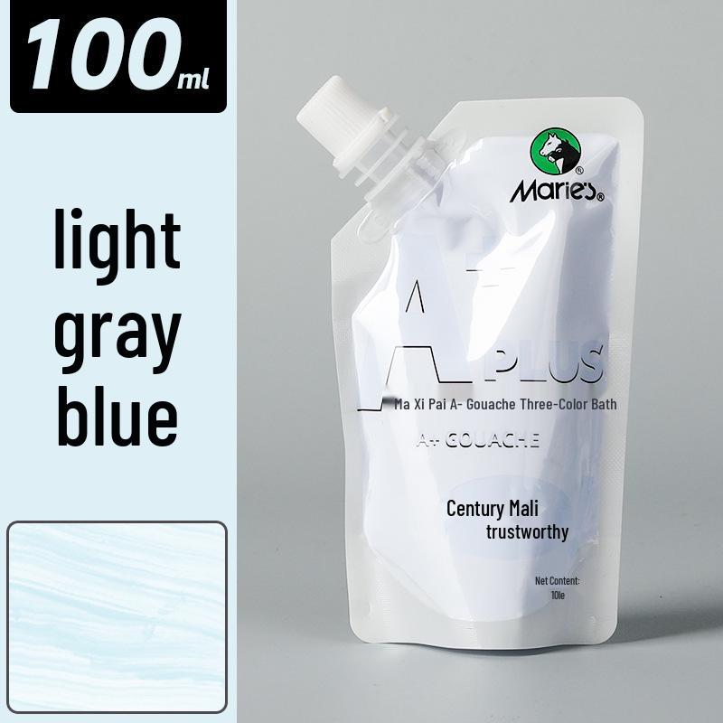 Mali Afwasbare Gouache Verf 100ml - Handgeschilderde Kleuren voor Kinderen en Studenten