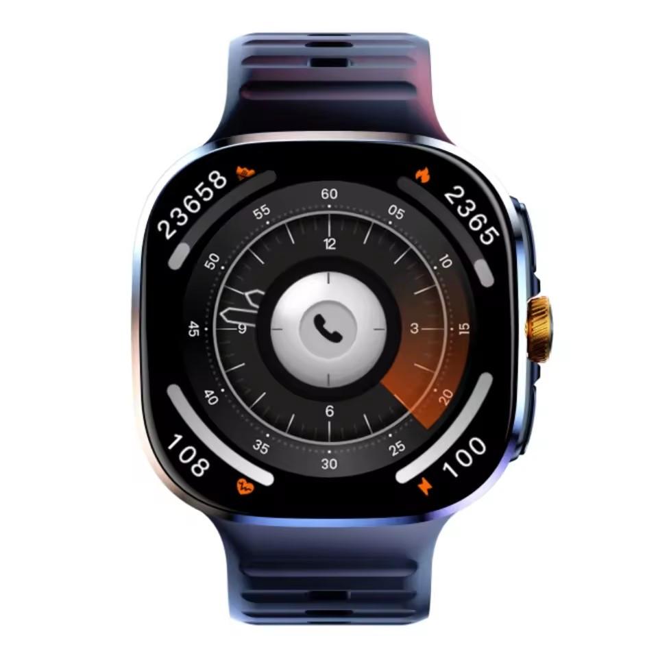 AMOLED 2.4 Inch Large Screen M99 Smart Watch Rotate Camera 4G SIM Card Android 10 WIFI GPS APP Downloadable Smartwatch