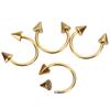 9Pcs Mixed Style Lip Nipple Tongue Bar Barbell Ring Labret Body Piercing Jewelry