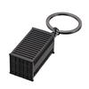 Novelty Shipping Container Inspired Key Holder Wear Resistant Metal Construction Portable Size Versatile Decoration For Keys Bags And Automotive