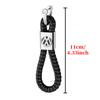 Luxury Leather Car Logo Keychain New Metal/Leather Car Styling Keychain For VW Jetta Golf Passat Touran Polo Key Accessories Nq5