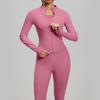 Gray & Blue High Elastic Yoga Suit: Tall Slim Waist & Lifting Buttocks Fitness Set