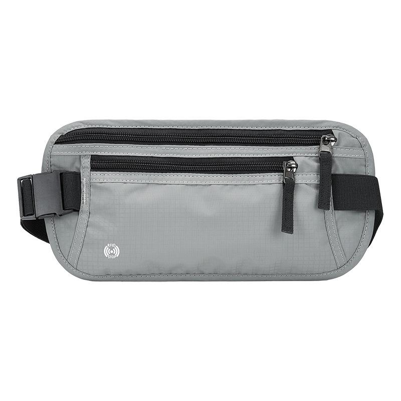 Wasserdichte Diebstahlschutz-Reisepass-Bauchtasche mit Handyfach