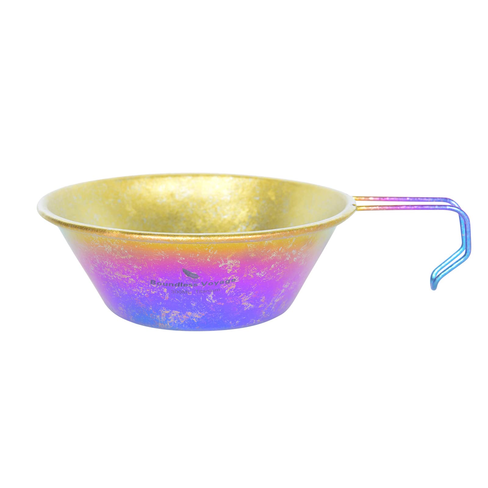 

Boundless Voyage Titanium Sierra Direct Crystallized Ti1100T Cup, 300ml, Outdoor/Camping Mug/Sierra Cup, Fire, Finish, Fingerprint-Resistant,