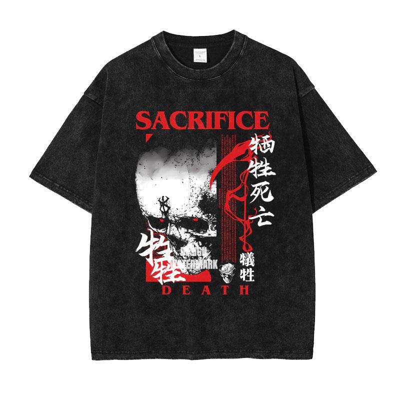 Berserk Manga Tričko Guts Grafické Tričko Pánské Dámské Oblečení Krátký Rukáv Trička Oversized Bavlněné Tričko