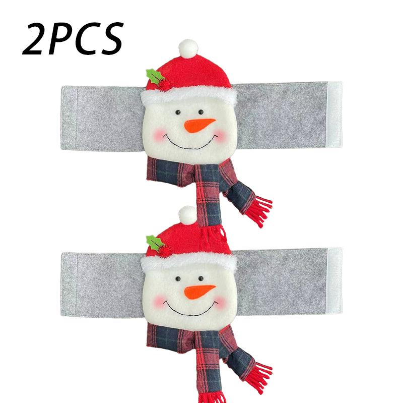 

2pcs Christmas Curtain Straps Tiebacks Rope Cartoon Decoration No Punching Required New Year Christmas Eve Home Xmas 2025