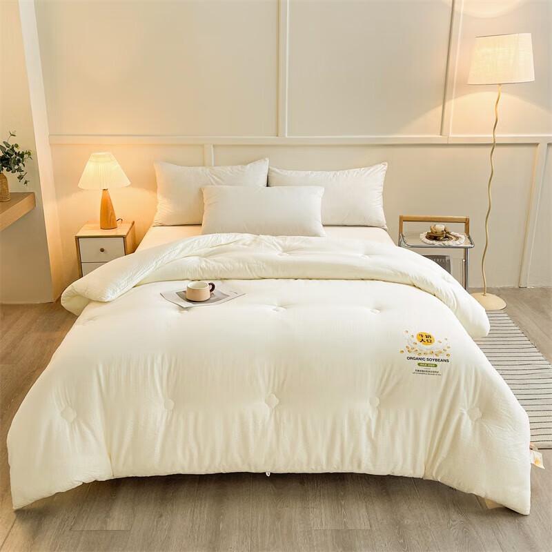 

Premium Jacquard Milk & Soybean Fiber Winter Quilt