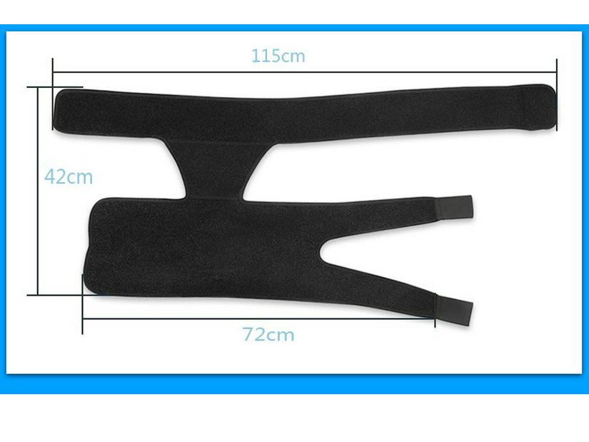 Muscle Strain Prevention & Ischial Nerve Support Belt for Hip and Calf