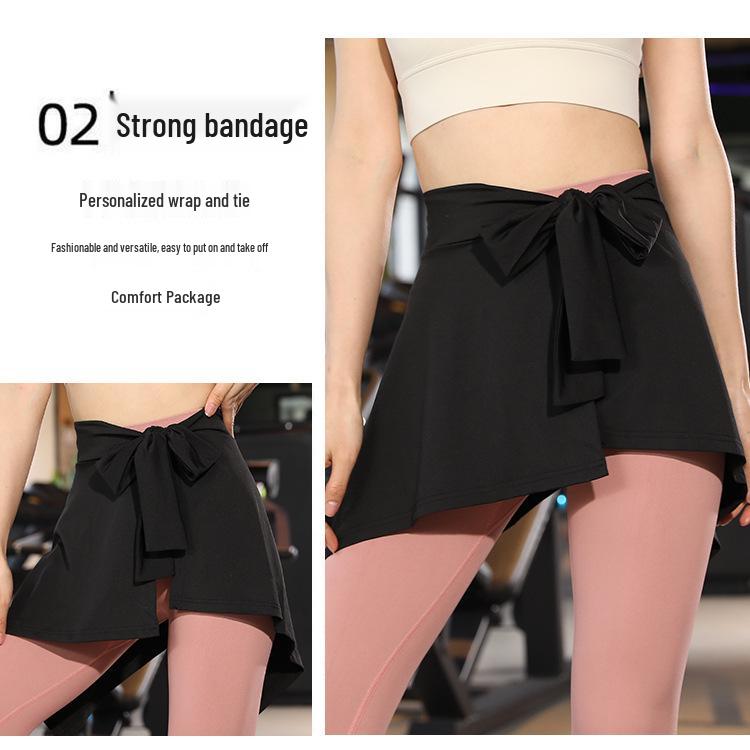 Anti-light Shawl and Hip Cover Yoga Wrap Skirt