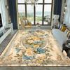 European Style Carpet Living Room Home Decoration Luxury Rugs for Bedroom Big Size Cloakroom Non-slip Floor Mat Machine Washable