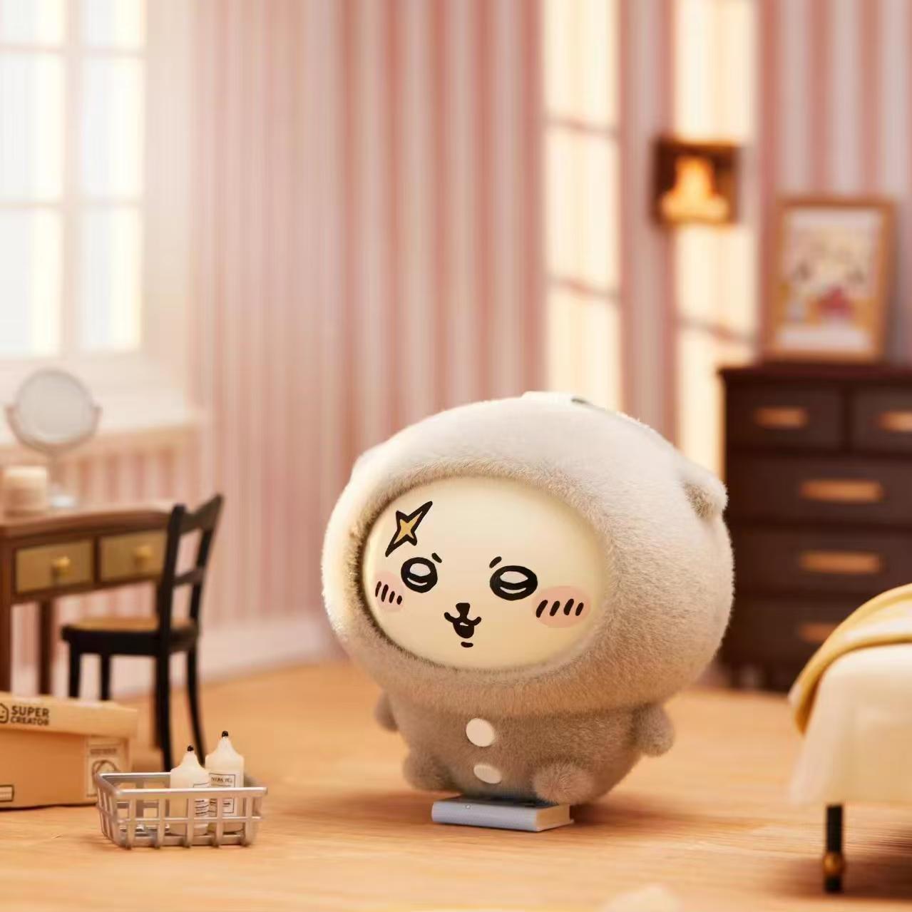 

Chiikawa Межграничная пижама Кулон-сюрприз с меняющимся лицом - Милая игрушка-украшение Усаги для сумок