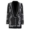 2025 Summer High-End European & American Style Suit: Heavy Beading, Hot Diamond, Versatile Jacket