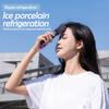 Portable Handheld Mini Turbo Cooling Fan with Hook USB Rechargeable High-speed Ice Compress Fan Foldable Air Cooling Turbo Fan