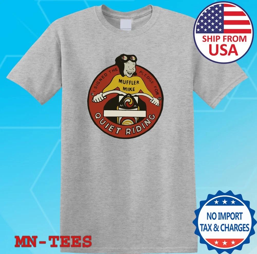

Muffler Mike Quiet Riding Grey Size S-5XL S
