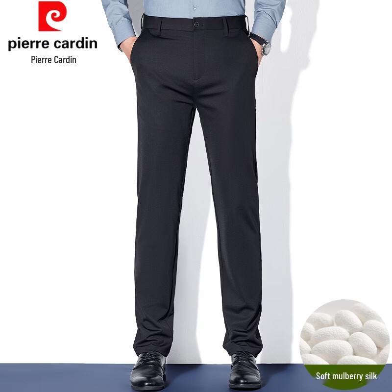 

Мужские брюки Pierre Cardin прямого кроя, не мнущиеся, в стиле business casual 36