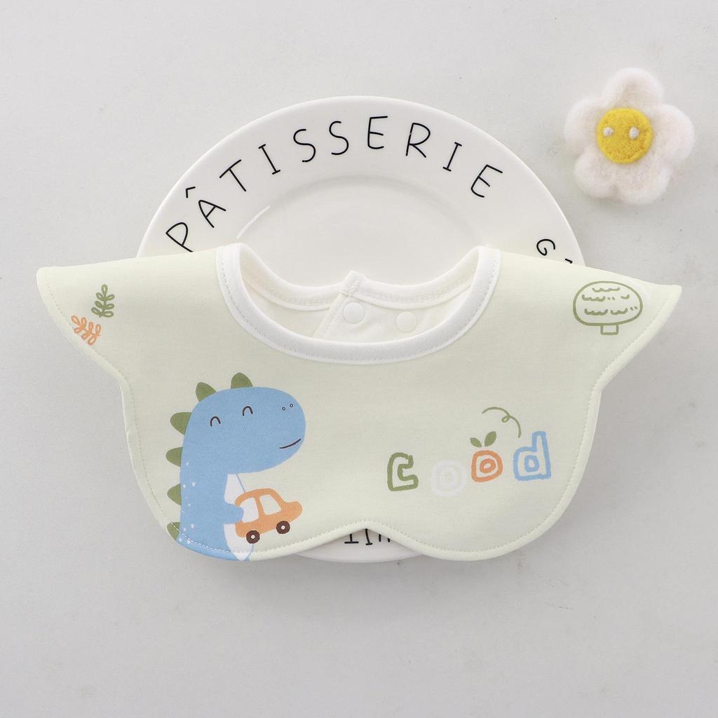 Yi Wan Bao A-Grade Cotton Antibacterial Waterproof Baby Bibs