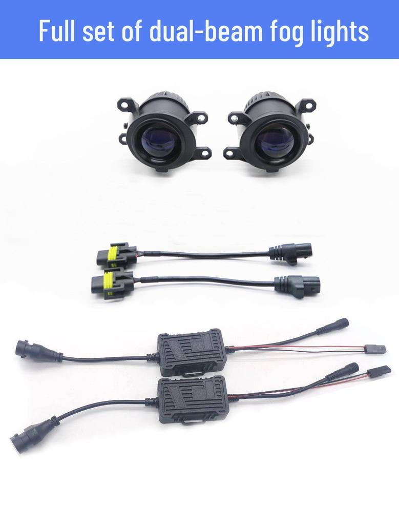Bi-LED Projector Headlights & LED Fog Lights for Lexus RX, LM, GX, RC