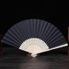 Handheld Fan Blank Folding Fan DIY Wedding Decoration Bamboo Hand Held Fan Craft