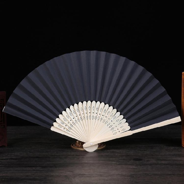 Handheld Fan Blank Folding Fan DIY Wedding Decoration Bamboo Hand Held Fan Craft