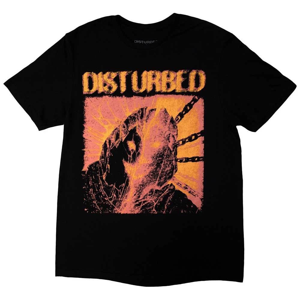 Disturbed European Tour 23 Split Face Authorized Mens T-Shirt M