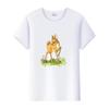 Vintage Plus Size Clothes Y2K Tshirt Kawaii Tops Cartoon Bambi Graphic T-shirt Summer Blouses White Tees Unisex