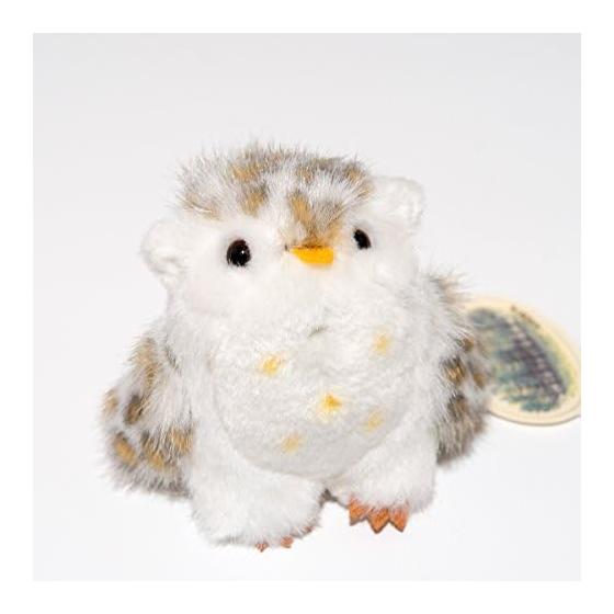 Takenoko Petit Forest Friends Keychain Owl White Plush Toy 68122