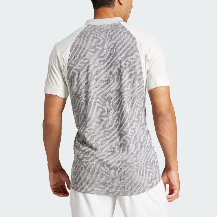 Adidas Tennis Airchill Pro Freelift Polo Shirt Men Polo Shirts Gray IV7147