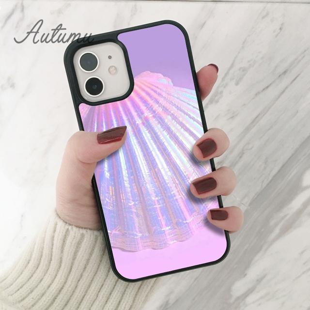 

Чехол для телефона Ocean Seashell Snowball для iPhone 11 12 13 14 Pro Max mini XR XS SE 2020 7 8 Plus Samsung Galaxy S21 S22 Samsung S22ultra