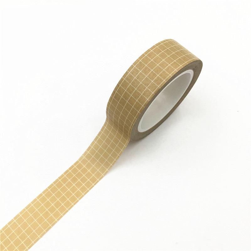 2 pièces de Ruban Quadrillé de 10 m, Ruban de Couverture pour Planificateur Quotidien, Ruban de Marquage, Autocollant, Ruban de Papeterie Décoratif