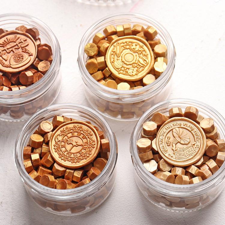 Boom Boom Rabbit Retro Metallic Sealing Wax Granules for Wedding Invitations & Envelopes - High Gloss Stamp Wax Seal.