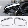Fit For Toyota Sienna Chrome Side Mirror Rain Eyebrow Cover Trim