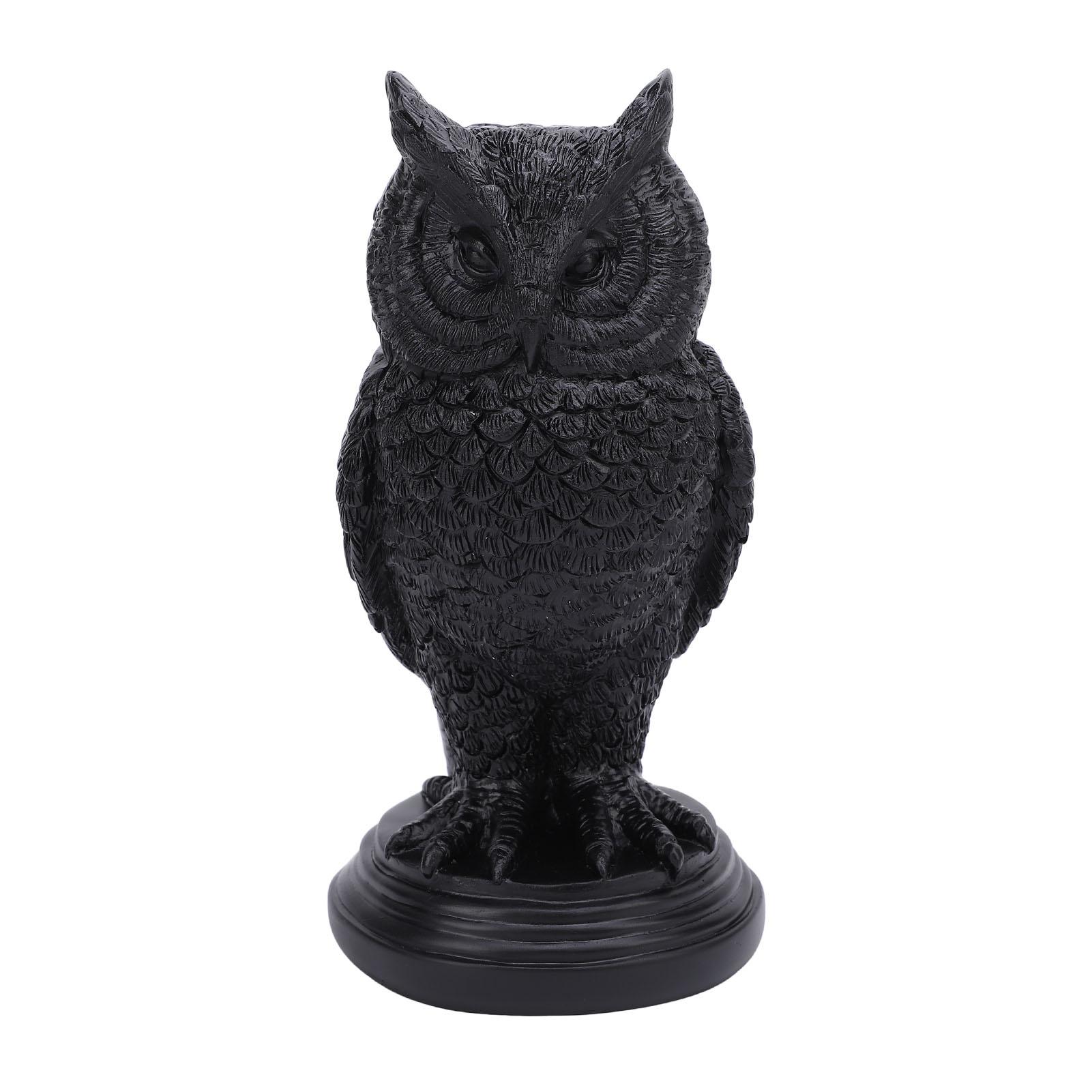 

Готический подсвечник, жуткий настольный орнамент, реалистичный, из смолы, украшение для дома, готический подсвечник Owl