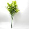 Artificial Greenery Wall Panel 7-Branch 11-Layer Plastic Foliage Home Decor Office Studio Photography Background