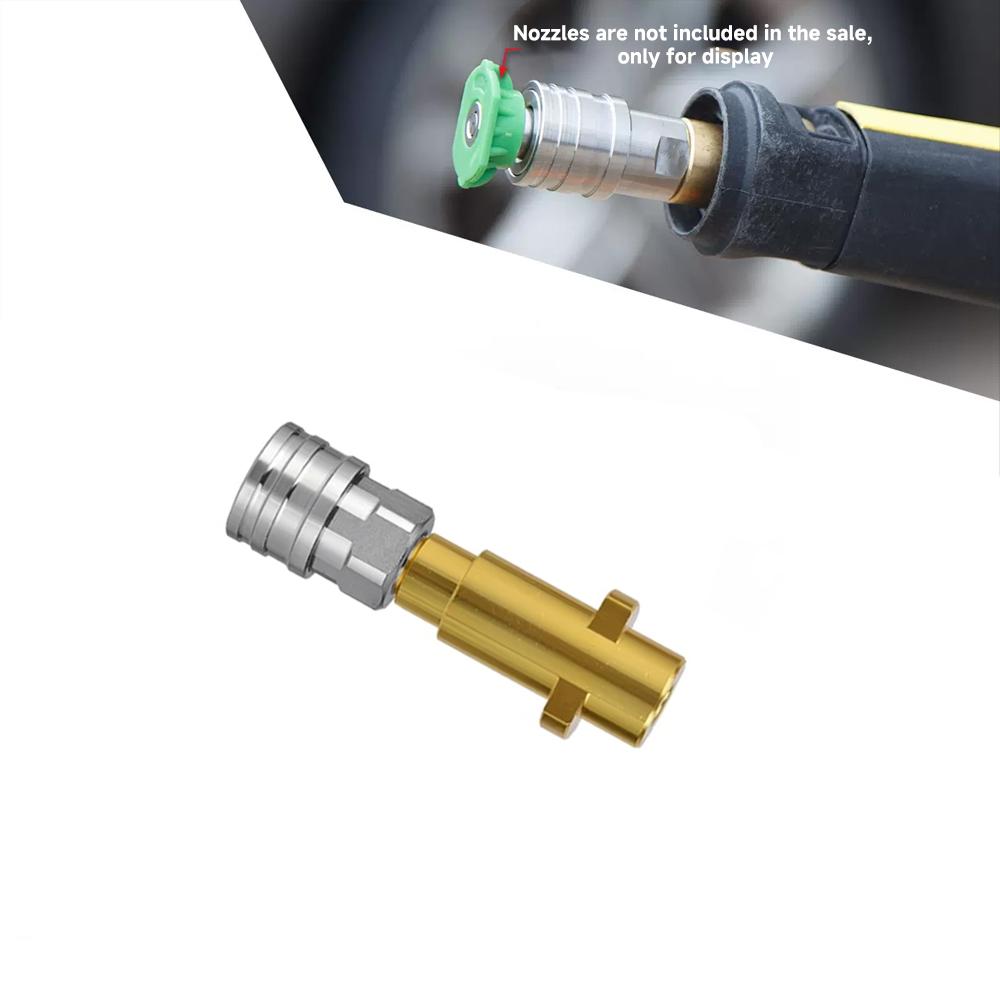 Anti-tangle adapter quick connect high pressure water gun for Karcher accessories high pressure cleaner with 3/8 quick connect