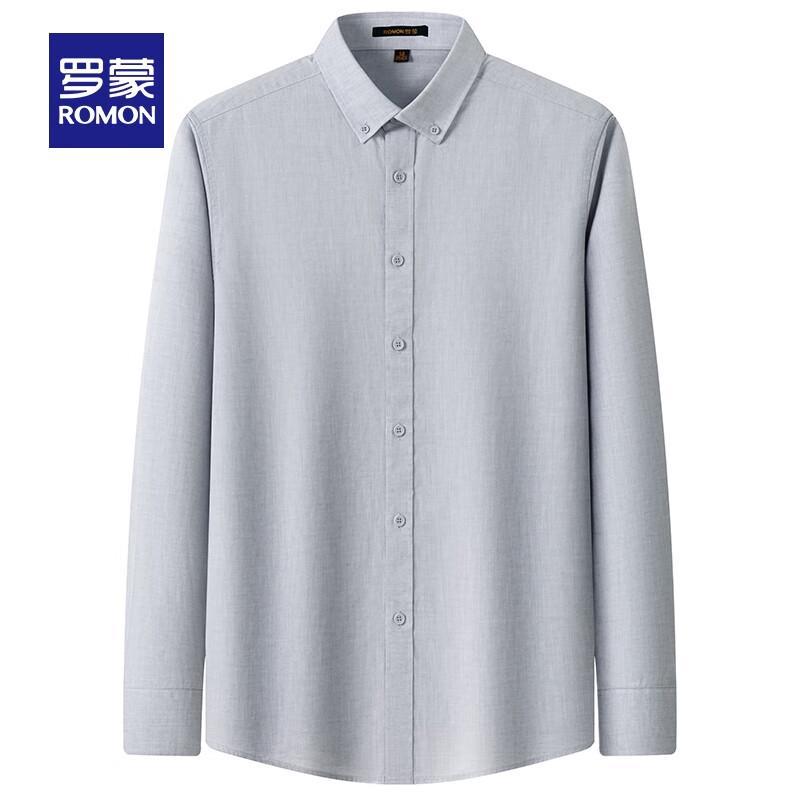ROMON Men s Business Professional Long Sleeve Shirt 56(190/104A)