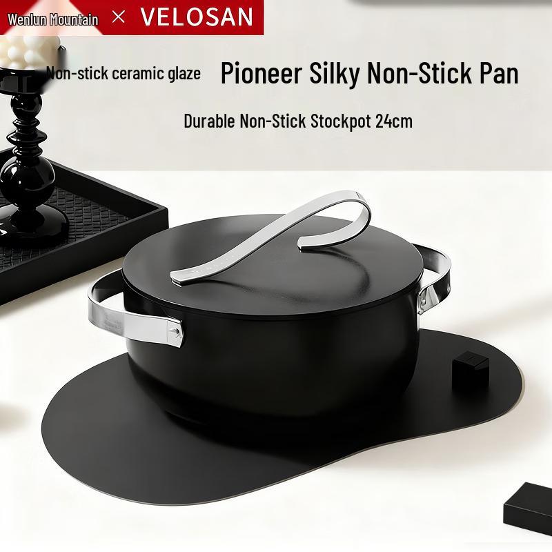 Wenlunshan Non-Stick Double Handle Soup Pot