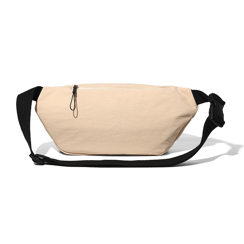 Cycling Chest Bag Solid Color Waist Bag Outdoor Large Capacity Crossbody Bag