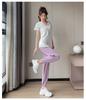 Women’s 2024 Summer Quick-Dry T-Shirt & Ice Silk Pants Fitness Set