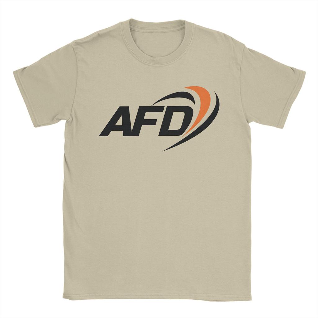Novinka Alternativní Afd Německo Trička Pánská Kulatý Výstřih Čistá Bavlna Trička AFD Německé Logo Krátký Rukáv Tričko Oblečení