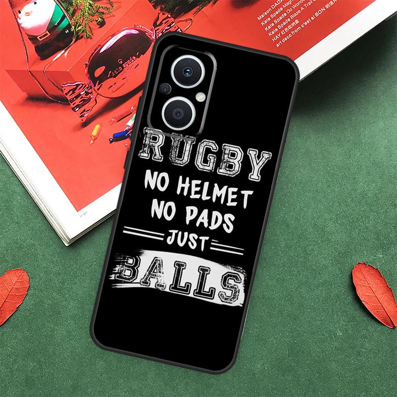 Rugby Football Sport Case For OPPO Reno 7 8 Lite 8T 10 11 12 13 Pro 12F 13F 14F OPPO Find X8 X6 X5 X9 Pro Cover
