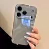 Glossy Glass Lens Protection Case For For Iphone 17 Air 16 Plus 1 14 13 12 Pro Max Solid Color Shockproof Hard Bumper Cover