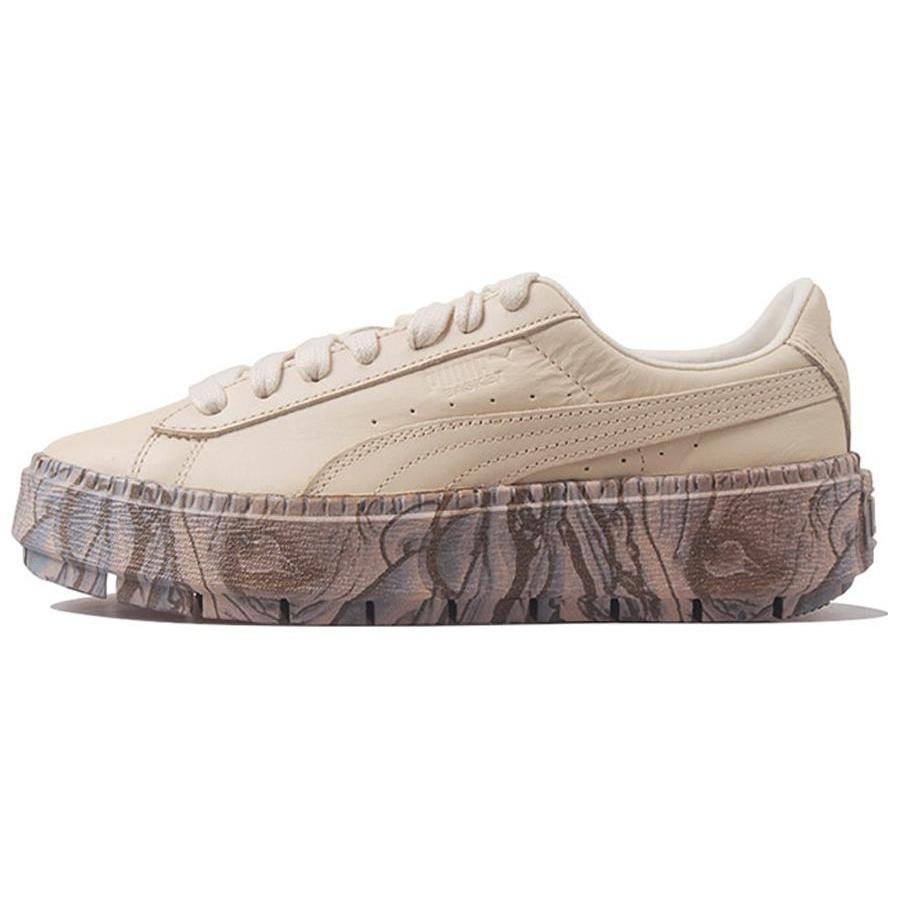 (WMNS) PUMA Platform Trace Mimicry White Women s 366978-01 EU 35.5