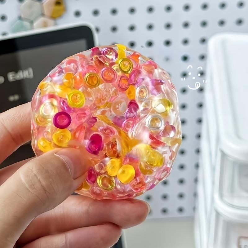 Squishy Balls Ice Beads Squeeze Toy Super Soft Mochi Fidget Toys Slow Rebound Toy for Friend Anxiety Relaxation Squeeze Gift