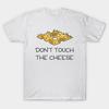 Herr T-shirt med Svart Tryck Diary Of A Wimpi Kid - Don'T Touch The Cheese No-Cut Transferpapper Tryck Bomulls-T-shirt