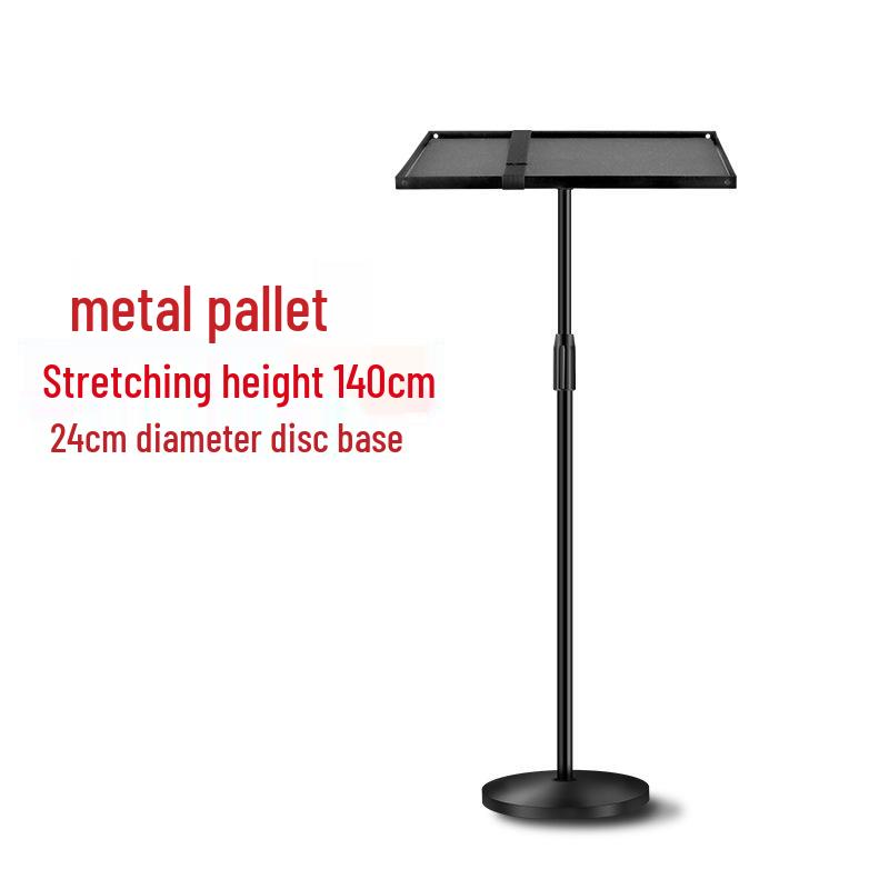 Adjustable Laptop Floor Stand and Desk Holder with Rotating Liftable Bracket