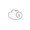 Rainbow Brooch: Cute Japanese Cartoon Girl & Cloud Lightning Backpack Pin