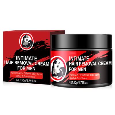 Crème dépilatoire pour hommes - Corps entier, visage, aisselles et plus 50 g