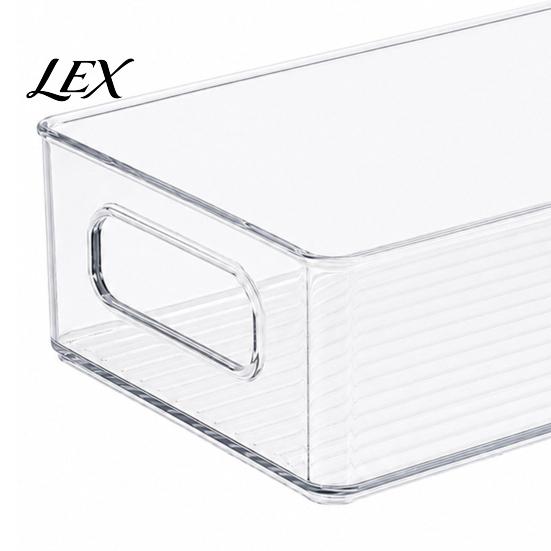Desktop Storage Box Box, Clear PET Drawers Organizer, Stackable Space Modern Accessory Case Saving Case, for Office Stationery And Makeup Supplies